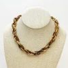 Tortoise Chunky Chain Necklace