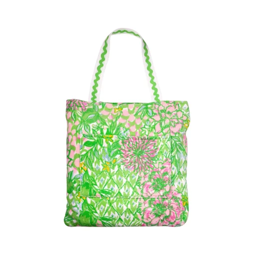 Towel Tote by Lilly Pulitzer - Lime Feeling Good