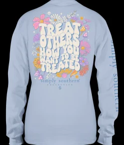 'Treat Others How You Want To Be Treated' Long Sleeve Tee by Simply Southern
