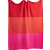 Tri-Color Extra Large Knit BLANKET By Katydid