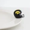 University of Iowa Football Helmet Mini by Nora Fleming