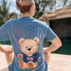 'USA' Teddy Bear Short Sleeve Tee by Simply Southern