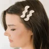 Wavy Clip Set in Cream (Ships in 1-2 Weeks)