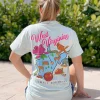 West Virginia State Short Sleeve Tee by Simply Southern
