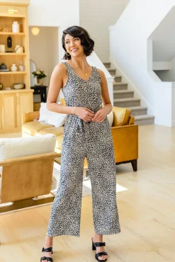 Wild Thing Animal Print Jumpsuit
