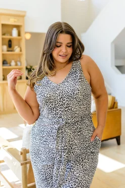 Wild Thing Animal Print Jumpsuit