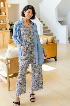Wild Thing Animal Print Jumpsuit