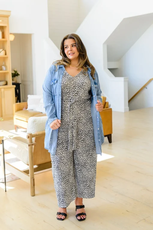 Wild Thing Animal Print Jumpsuit