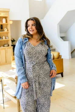 Wild Thing Animal Print Jumpsuit