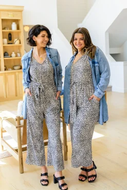 Wild Thing Animal Print Jumpsuit