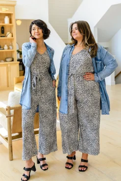 Wild Thing Animal Print Jumpsuit