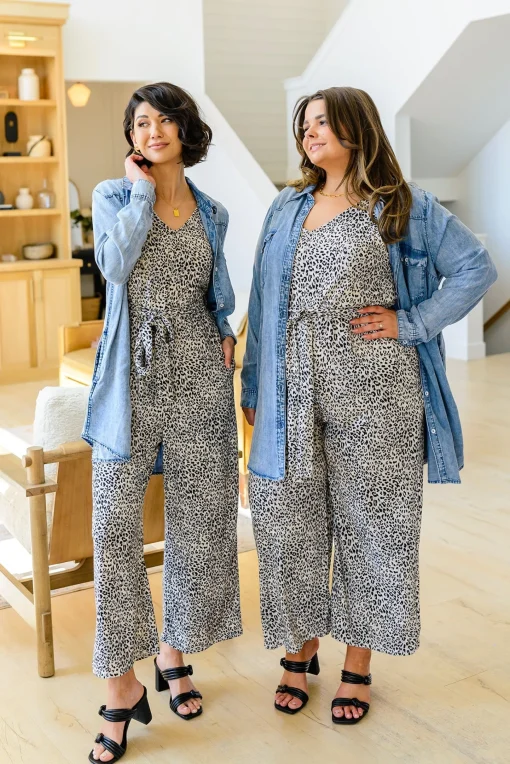 Wild Thing Animal Print Jumpsuit