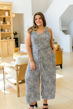 Wild Thing Animal Print Jumpsuit