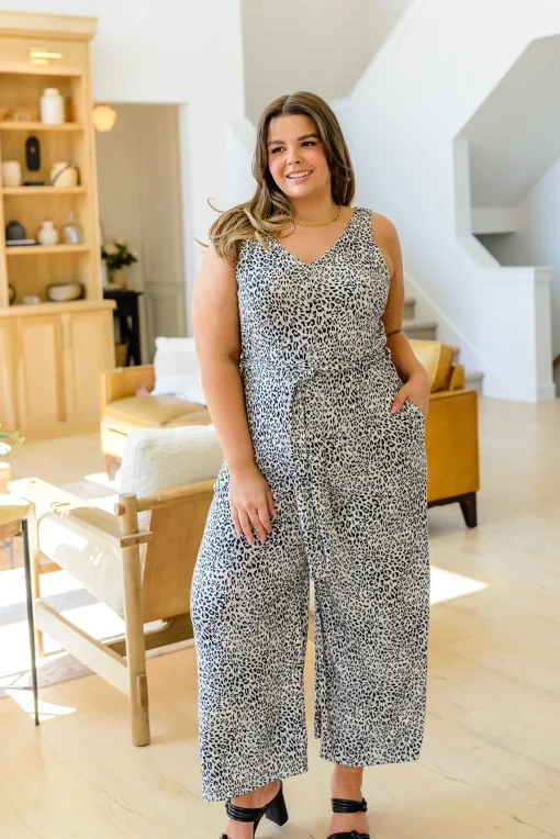 Wild Thing Animal Print Jumpsuit
