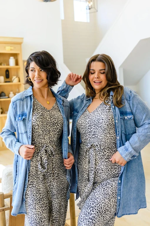 Wild Thing Animal Print Jumpsuit