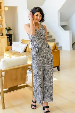 Wild Thing Animal Print Jumpsuit