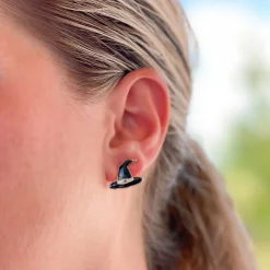 Witch Hat Signature Enamel Studs by Prep Obsessed