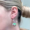 Witch's Cauldron Enamel Dangle Earrings