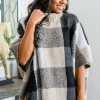 Your Next Favorite Roll Neck Sweater Poncho