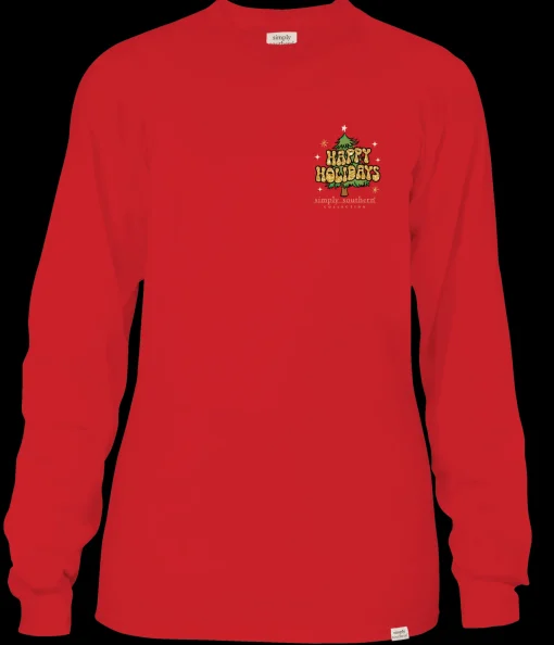 Youth 'Believe' Santa Long Sleeve Tee by Simply Southern