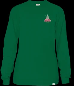 Youth 'Hey Dood' Christmas Pup Long Sleeve Tee by Simply Southern