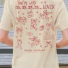 Youth 'Lover' Valentine Short Sleeve Tee by Simply Southern