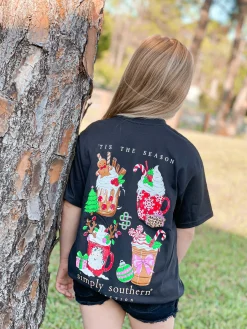 Youth 'Tis The Season' Christmas Short Sleeve Tee by Simply Southern