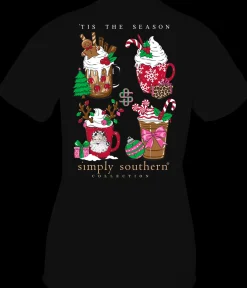 Youth 'Tis The Season' Christmas Short Sleeve Tee by Simply Southern