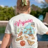 Youth Virginia State Short Sleeve Tee by Simply Southern